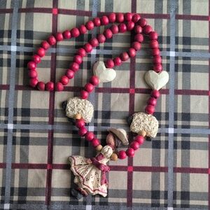Glick Vintage 1987 Beaded Necklace